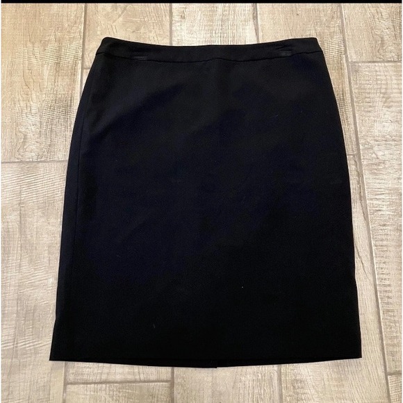 Jones & Co Essentials Dresses & Skirts - Jones & Co Pencil Skirt Women 14 Black Stretch Lined Knee Length Office Business